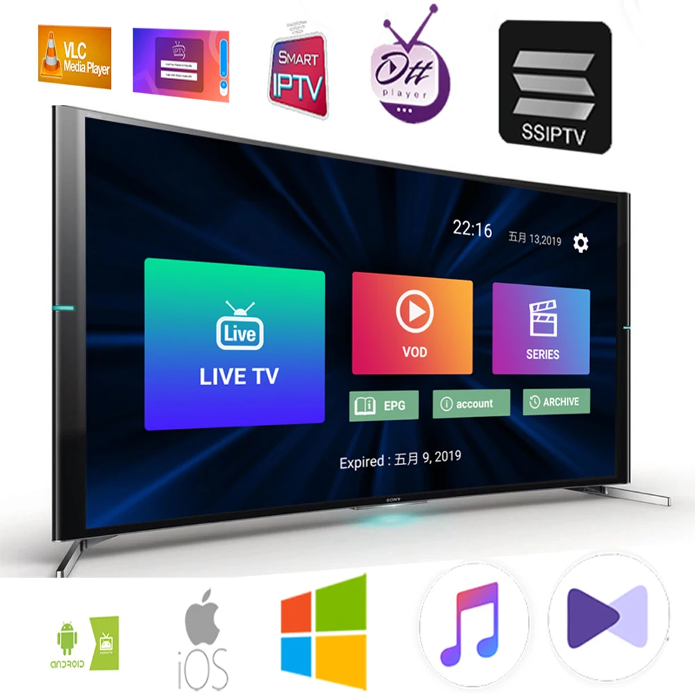 

IPTV Adult Subscription M3U Smart TV Box Europe Nederland Spain Sweden Russia Israel Dutch Android9.0 Media Player 6300+Channels