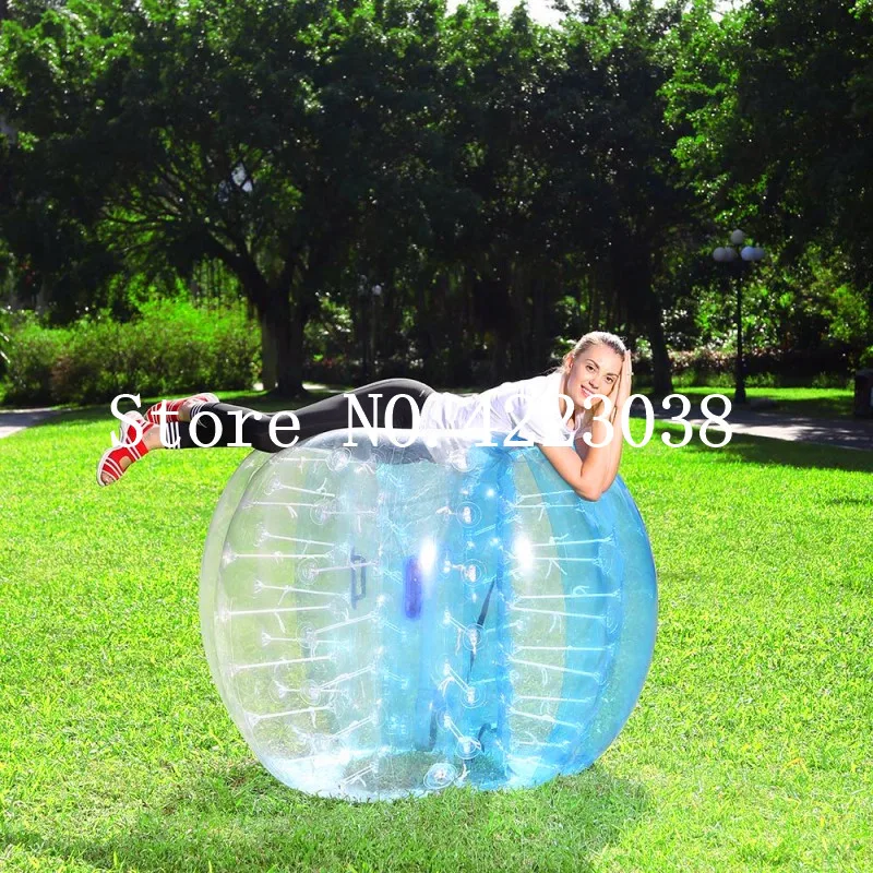 Бесплатная доставка 0,8 мм ПВХ материал 1,5 м надувной мяч для футбола мяч надувной шар бампера Zorb пузырь Футбол
