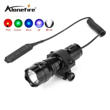 501A 1SET Mini LED Flashlight Tactical Flashlight waterproof LED Flashlight Torch Linternas+scope mount+remote pressure switch