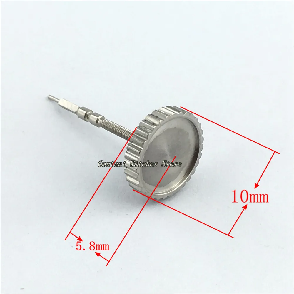 Couronne De Montre Universelle En Acier – Pour Montre Mécanique, Type Plongeur