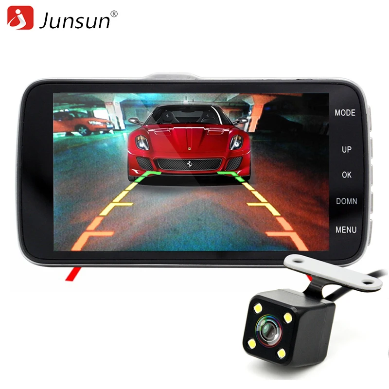 Junsun 4.0" IPS Car DVR Camera Dash Cam FHD 1080P Video Recorder with
