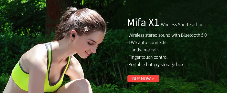 Mifa Portable Bluetooth speaker Portable Wireless Loudspeaker Sound System 10W stereo Music surround Waterproof Outdoor Speaker -