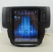 10.4 “tesla estilo vertical da tela android 6.0 Quad core GPS de Navegação de rádio Do Carro para Nissan Sentra, Pulsar, Sylphy 2013-2016