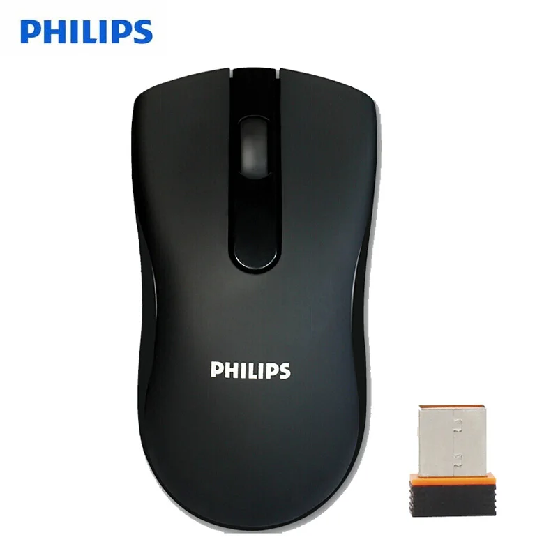 Philips SPK7211 Оптический 2,4 г беспроводной мышь Бесшумная мышь с 1000 точек на дюйм для офис MacBook ноутбука