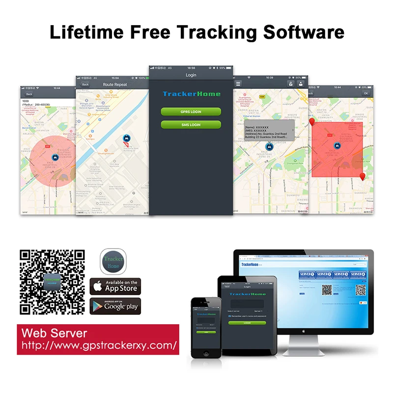 Coban 303F GPS Tracking Tracker SOS Remote Cut Fuel Voice Monitor GPS Tracker Car Auto Door Open Alert Geofence FREEAPP