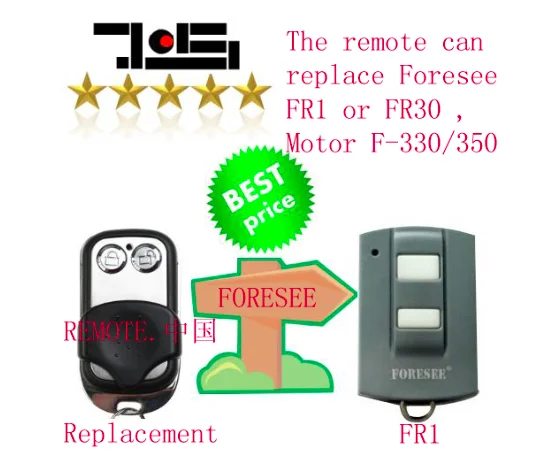 

The remote for foresee F-350 remote , foresee F-330M,F-330G replacement remote