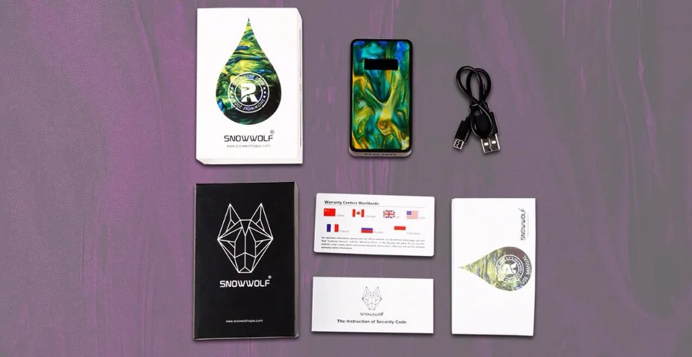 Snowwolf 200W R Box Mod-5