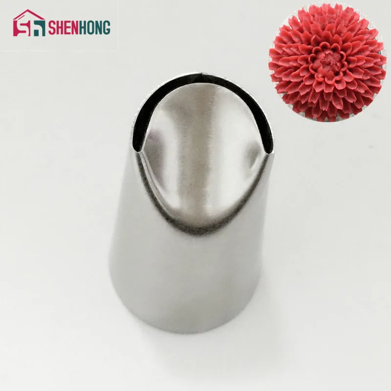 

#402 Chrysanthemum Dahlia Pastry Tip Stainless Steel Icing Cupcake Decorating Tips Nozzles Kitchen Cake Making Tools Boquillas