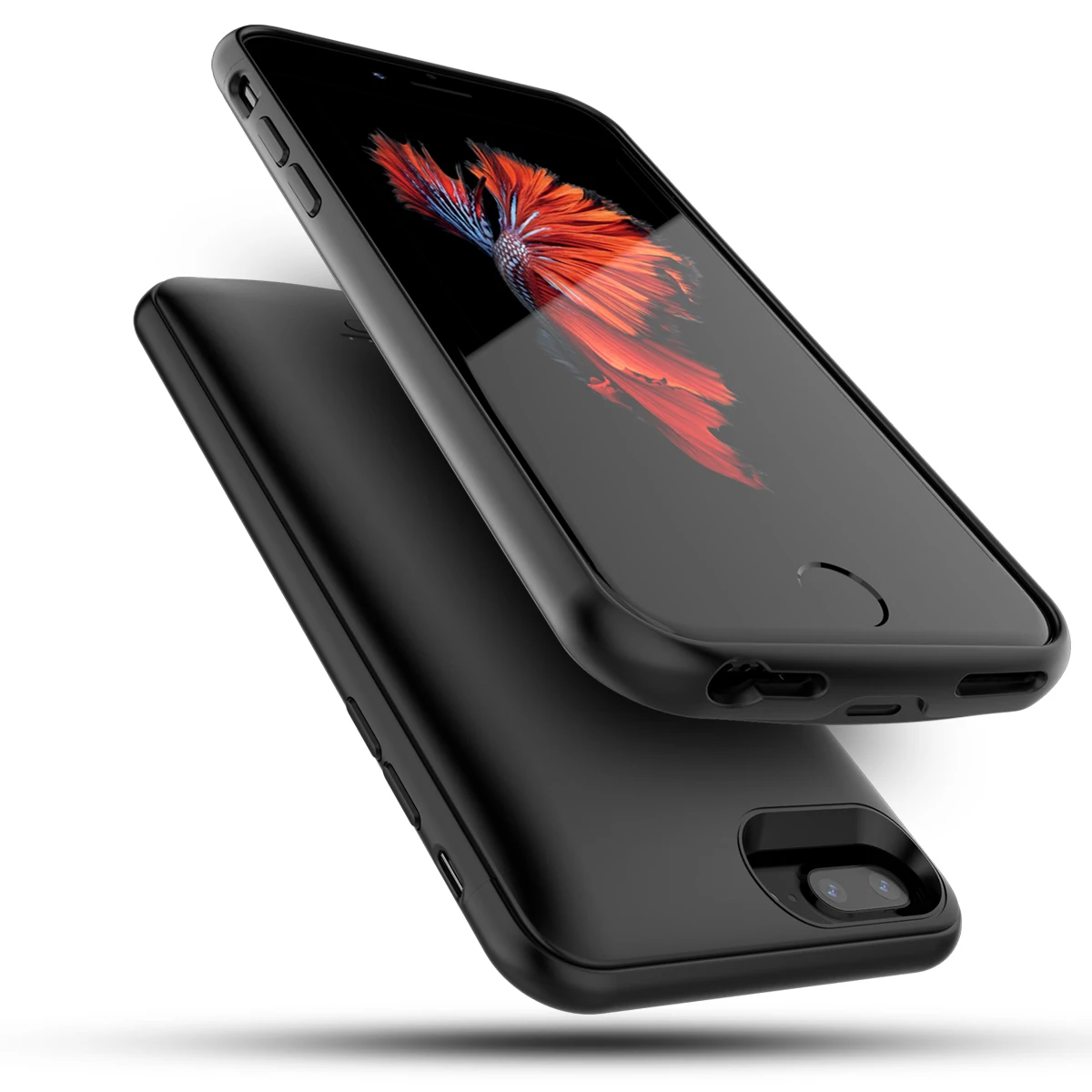 Casewin 5500 мА/ч, Батарея Зарядное устройство чехол для iPhone 6 Plus/6s Плюс/7 Plus/8 Plus чехол Мощность Bank зарядное устройство Мощность банк Зарядное устройство Чехол