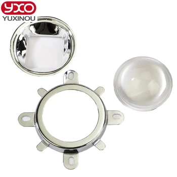 

2016 20w 50w 100w Led Beads 44mm Lens + Reflector Collimator Fixed Bracket for diy led grow aquarium light