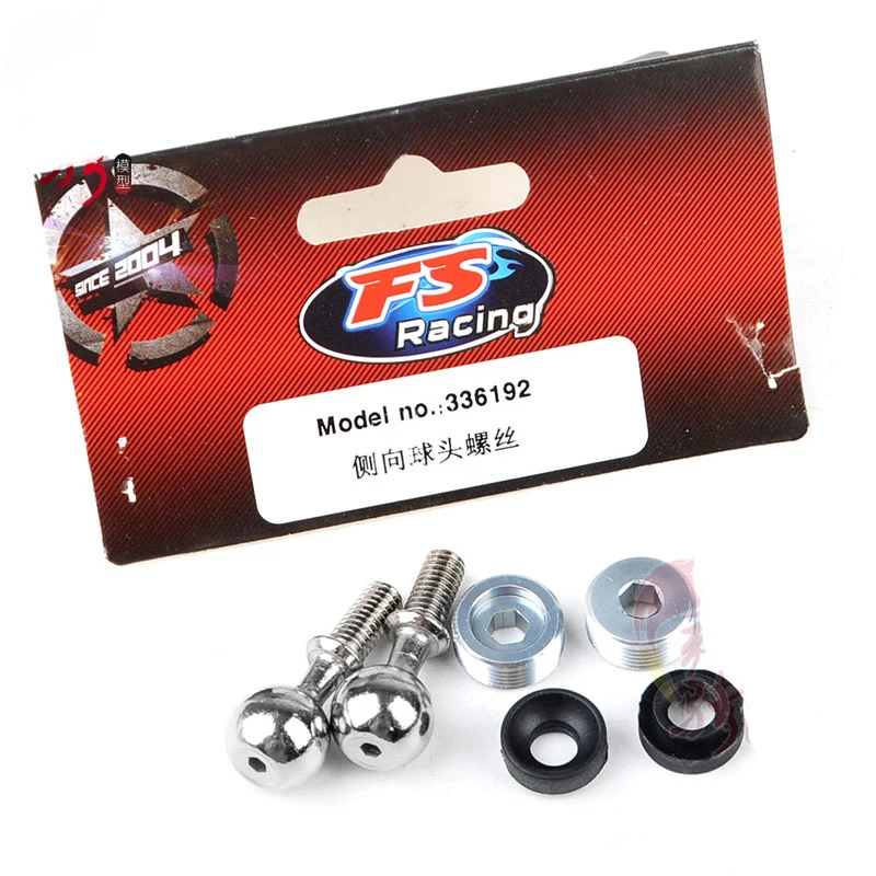 

1Set FS 1/8 336192 Lateral Ball Head Screw Side Ball Joint Screws for 1:8 RC Car Model Big Feet Buggy Cars Desert Truck Spare Pa
