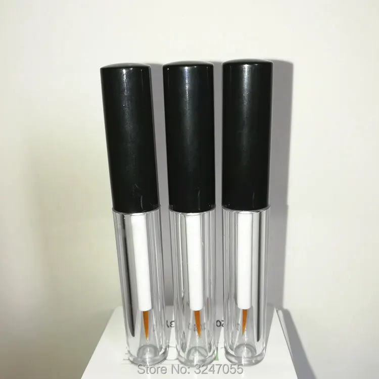 2ML 100pcs/lot Small Empty Clear Eyeliner Tube Plastic DIY Cosmetic Eyelash Glue Refillable Bottle Growth Liquid | Красота и здоровье