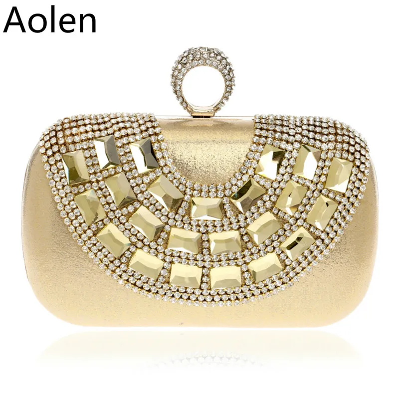 

New LUXURY GEM Diamond Flower Crystal Evening Bag Clutch Bags Hot Styling Day Clutches Lady Wedding Purse Bolsa De Festa