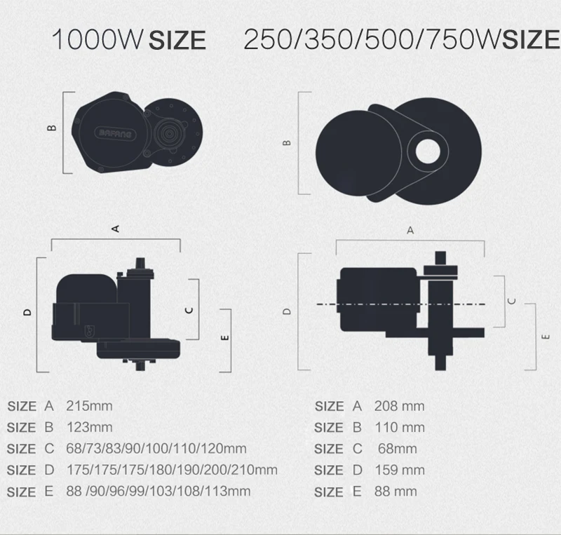 Perfect Bafang 48V 350W BBS01 BBS01B Electric Bick Mid Drive Motor Conversion Kits For 48v Brushless Motor With C961/C965/850C Display 1 Perfect Bafang 48V 350W BBS01 BBS01B Electric Bick Mid Drive Motor Conversion Kits For 48v Brushless Motor With C961/C965/850C Display 1