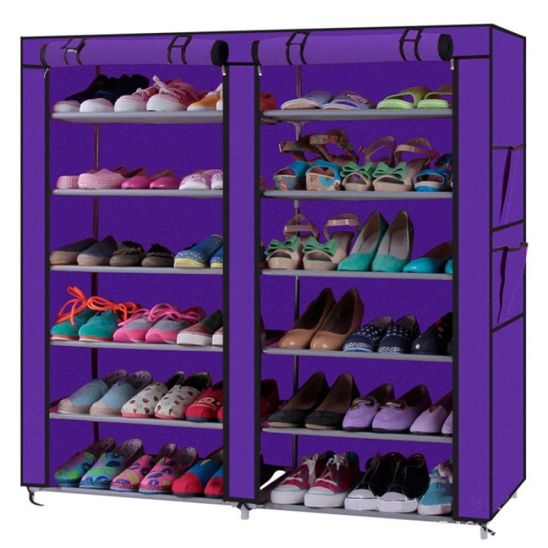 Fashionable-Roomsaving-12-Lattices-Dual-Rows-Nonwoven-Fabric-Shoe-Rack-Purple_800x800