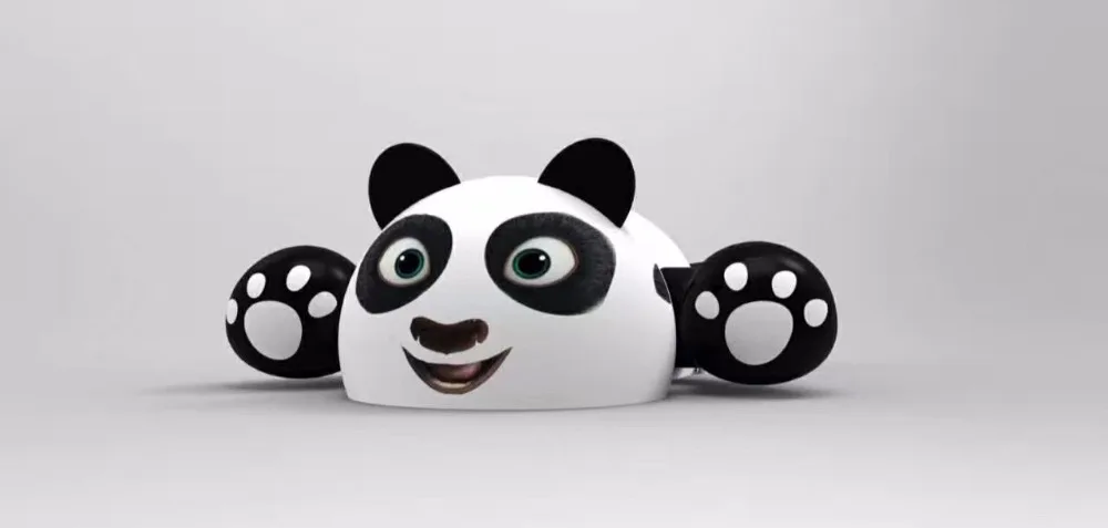 

2019 Inflatable huge tent panda shaped tent large playground inflatable construction