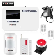 English Russian Spanish Version Wireless Home Security GSM Alarm System IOS Android APP Control SMS Burglar Alarm Auto Dial