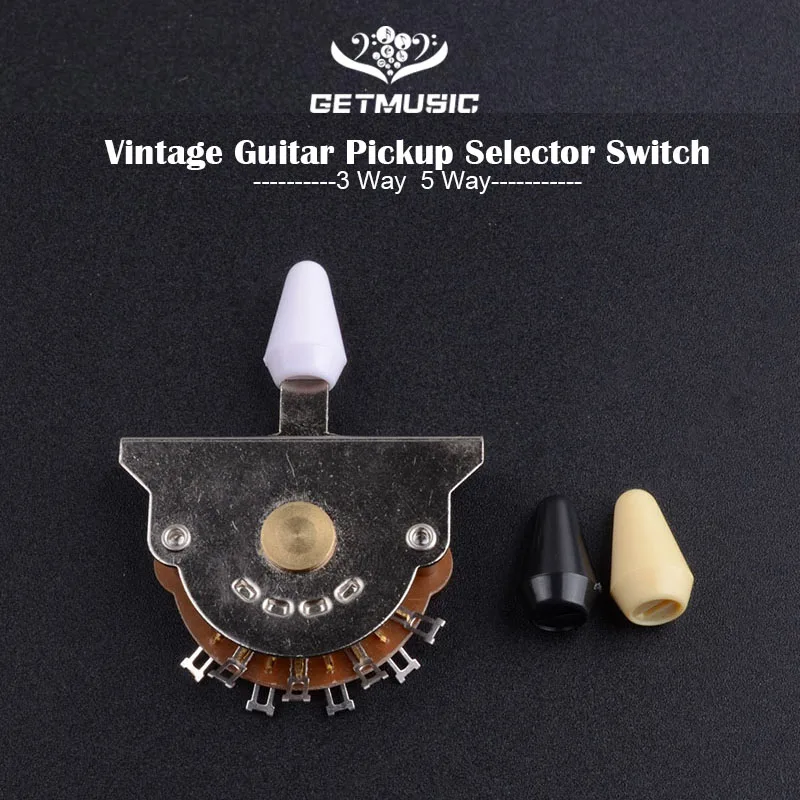 

Vintage 3 Way 5 Way Guitar Pickup Switch Pickup Selector Guitar Switch Musical Guitar Parts