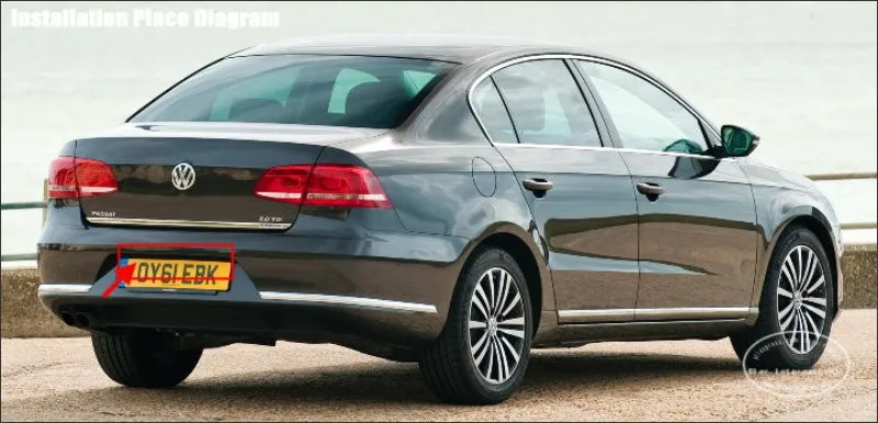 VW-PASSAT-B7(4D)-China-only-back-license-plate-lamp