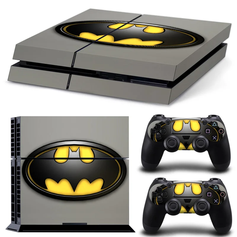 

Customized pattern color skin for ps4 skin batman vinyl decal cover