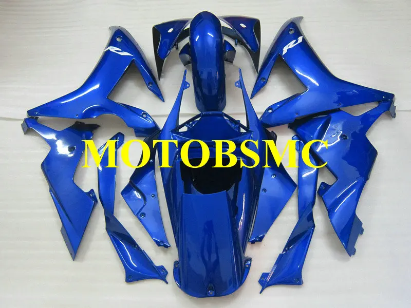 Топ-Номинальная мотоциклетный вставной обтекатель комплект для YAMAHA YZFR1 02 03 YZF R1 YZF1000 2002 2003 ABS все синий обтекатели комплект+ подарки YF59