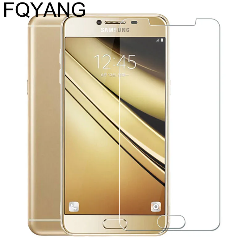 FQYANG 9H 2.5D Tempered Glass For Samsung A7 A5 A3 2017 2016 2015 screen protector protective glass film J1 J2 ACE | Мобильные