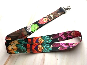 

New 30 pcs Dragon Ball Cello Phone Key Chain Neck Strap Keys Lanyards gift X-216