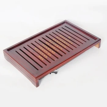 

Kung Fu tea wood bamboo tray Taiwan tea saucer