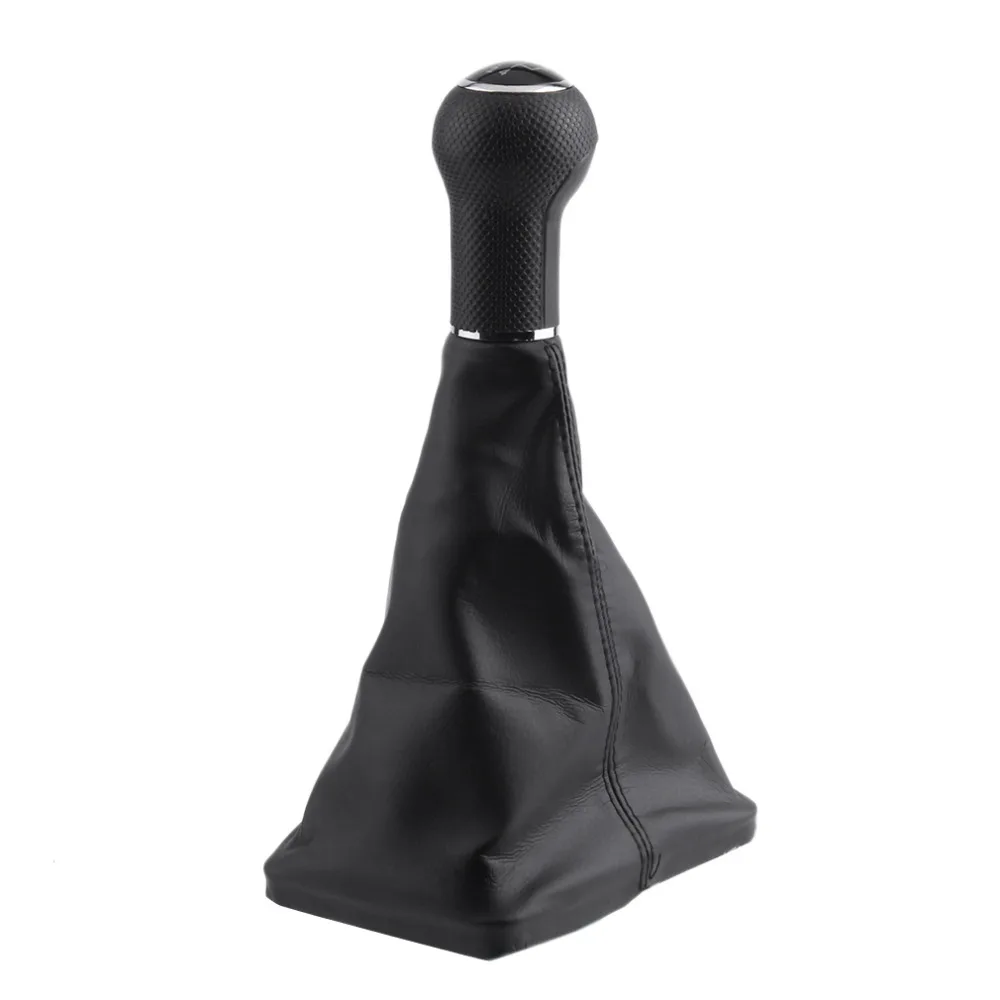 

Novel2017 Universal Car Gear Head Dust Covers Trendy Vehicle Leather Gear Shift Knobs Boot for Volkswagen Jetta