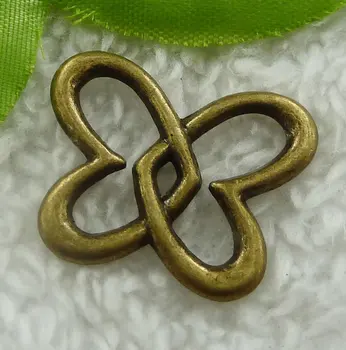 

88 pieces antique bronze butterfly connectors 28x23mm #2336