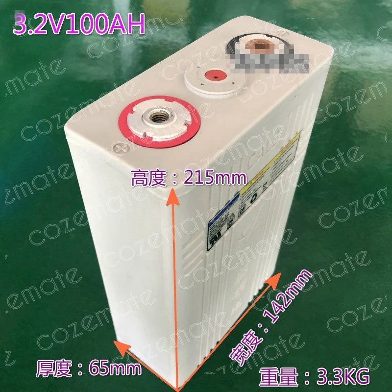 Best 4pcs High Capacity 100Ah 3.2v Lifepo4 Cell for Diy Pack Batterie 12v 100ah 12.8v Electric Vehicle System Solar Storage Batteries 1