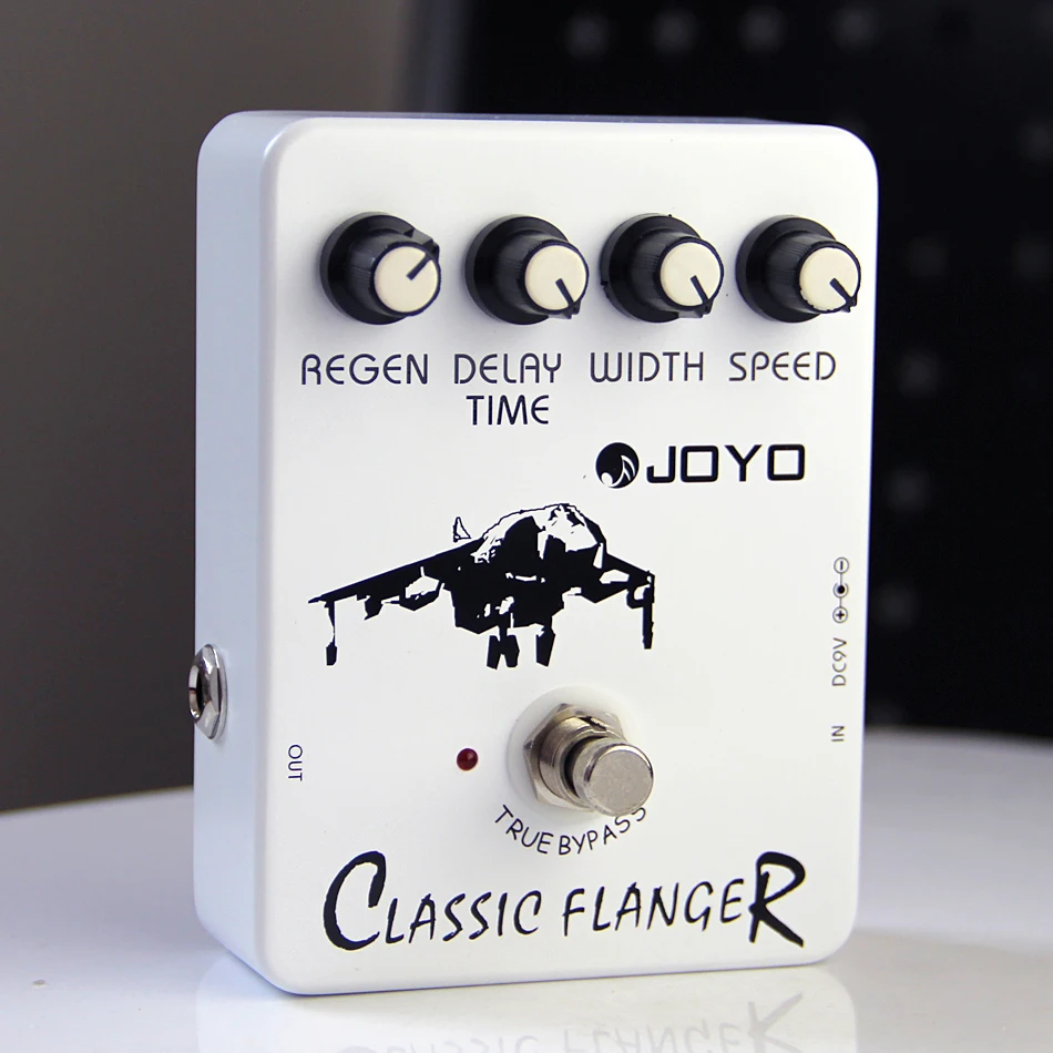 JOYO JF 07 Classic Flanger педаль для гитары/электрические басовые динамические
