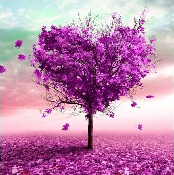 

DIY 5D Romantic Heart Tree Diamond Painting Embroidery Plant Full Drill Crystal Rhinestone Mosaci Cross-Stitch Home Decor Craft