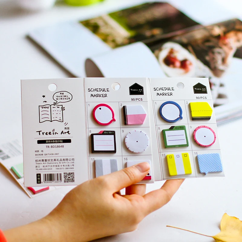 

Very Cute Mini N Times Sticker Schedule Marker Instructions Attached Hand Shaped Account Decoration School Supplies Stationery