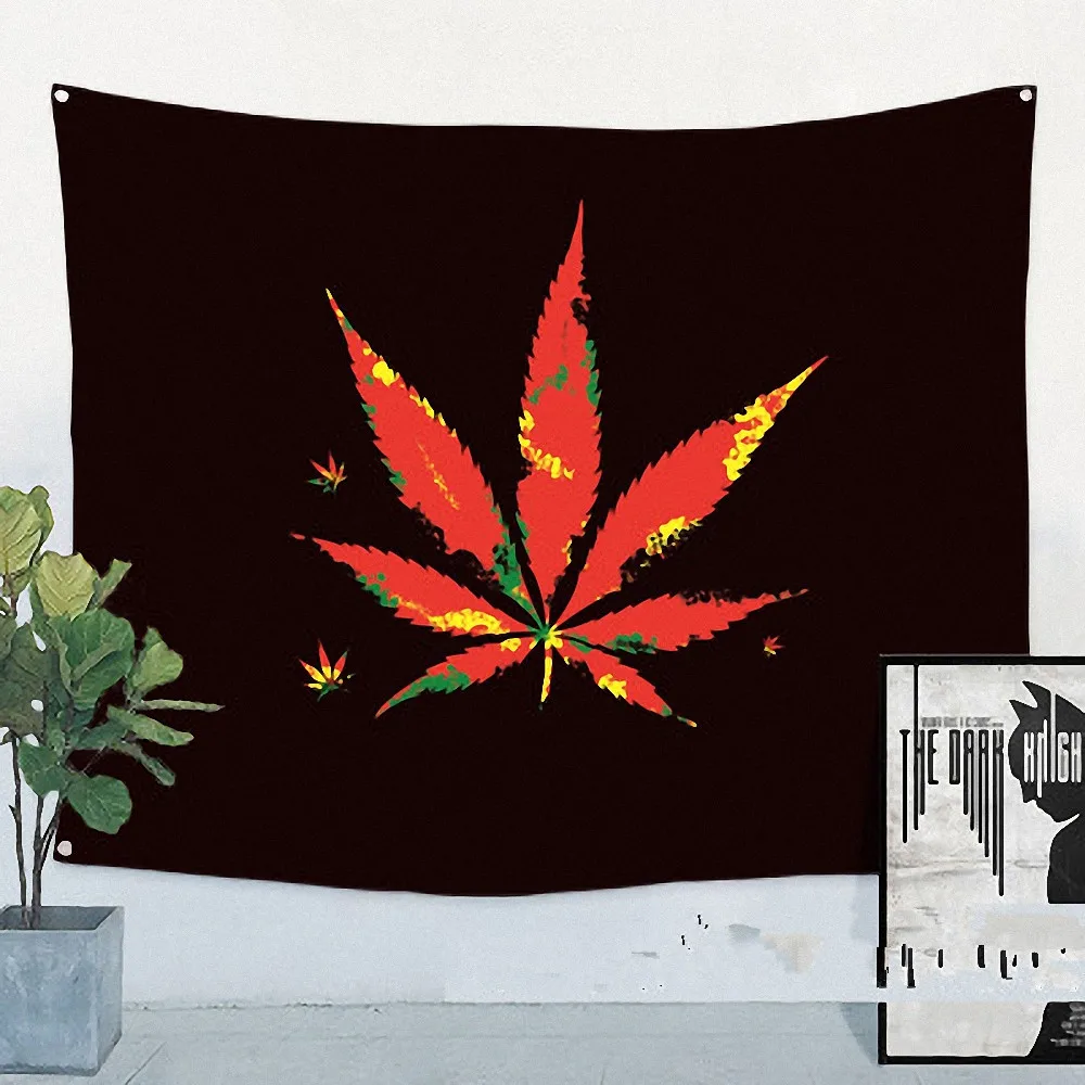 Retro Rock Music Cloth Art Flag Banner Bob Marley Jamaican Reggae Poster Tapestry Hanging Painting Background Decor | Дом и сад