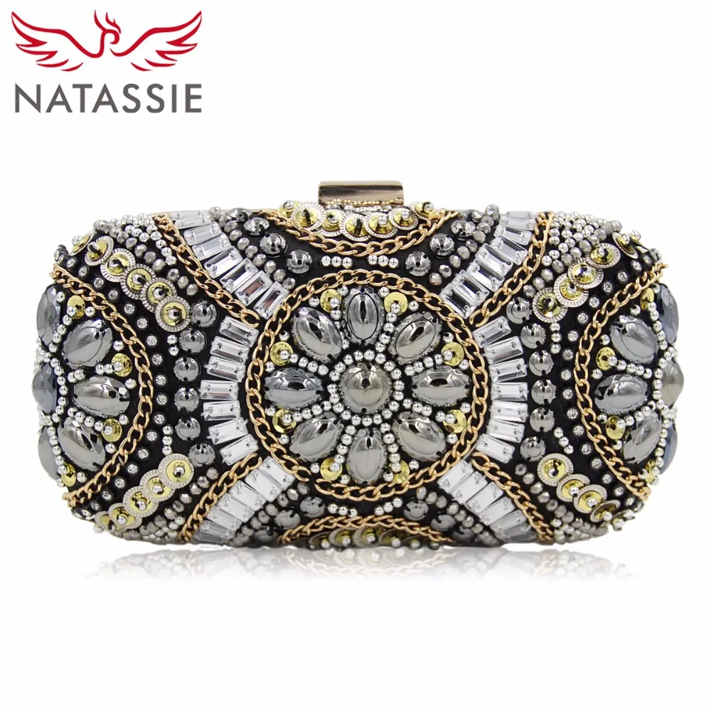 Prix pour Natassie mode femmes embrayages sacs dames de soirée perlée sac de mariage femelle cltuch sacs à main Prix pour Natassie mode femmes embrayages sacs dames de soirée perlée sac de mariage femelle cltuch sacs à main
