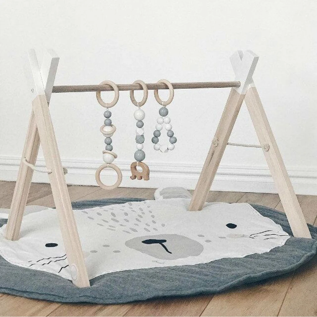 

Cartoon Cute Infant Animal Print Play Mats Kids Crawling Carpet Floor Rug Baby Bedding Blanket Cotton Game Pad 90CM
