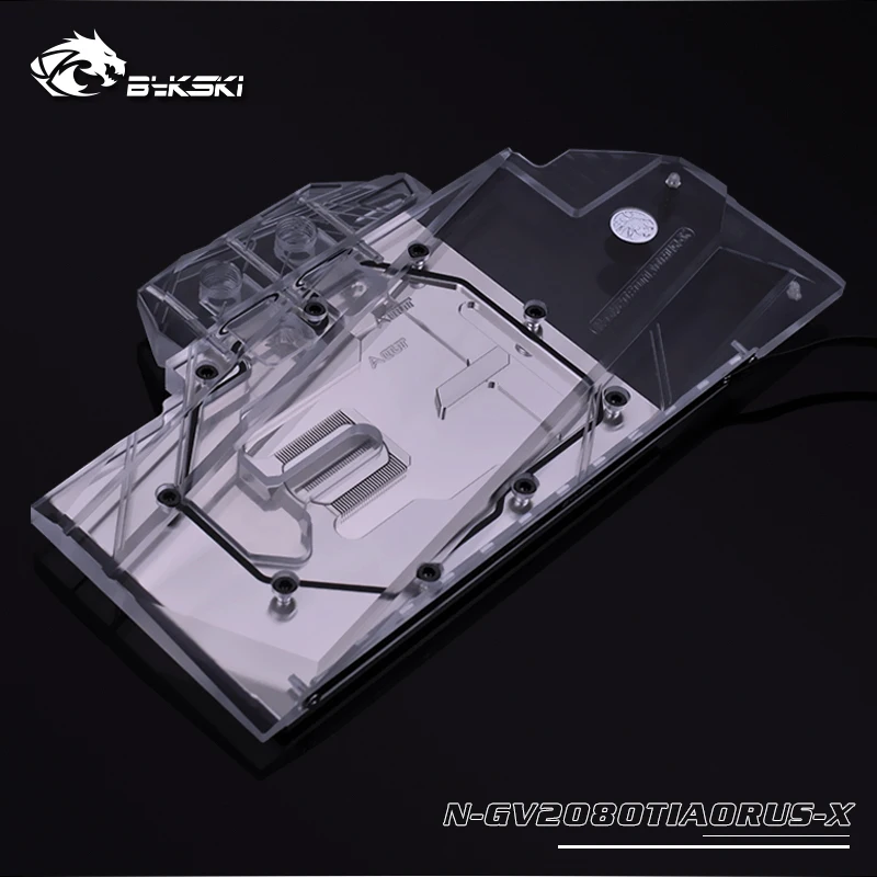 

Bykski GPU Cooler for fit Gigabyte AORUS GeForce RTX2080TI 11G Full Cover Graphics Card Water Cooling Block,N-GV2080TIAORUS-X