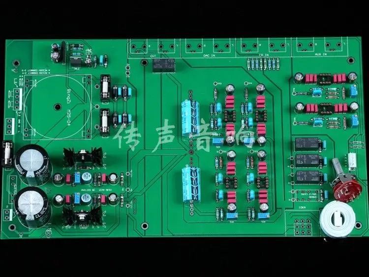 ZEROZONE Hi end Собранный стерео предусилитель доска база на MBL6010D предусилитель L8-26