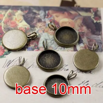 Free shipping!!! 500pcs round bronze Picture Frame charms Pendants 10mm,Cameo Cab settings,pendant base,pendant settings Free shipping!!! 500pcs round bronze Picture Frame charms Pendants 10mm,Cameo Cab settings,pendant base,pendant settings