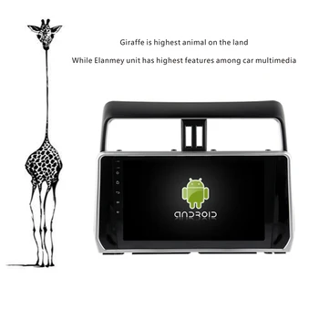 

Deluxe Edition Car Android 9.0 Player for Toyota prado 2018 Stereo tape recorder 4G Lite sim card Bluetooth GPS Radio Head Unit