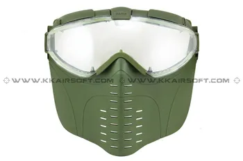 

Electric gas mask Turbo Fan Full Face Mask OD Green [MK-07-GN]