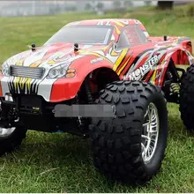 HSP BISON 94188 1/10 масштаб 3.0cc Nitro двигатель мощность 4WD внедорожный монстр грузовик, высокая скорость Rc автомобиль для хобби