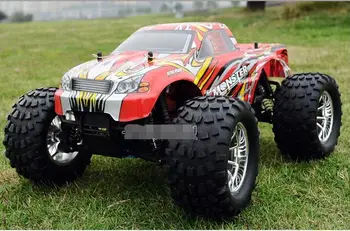 

Free Shipping HSP BISON 94188 1/10 Scale 3.0cc Nitro Engine Power 4WD off-Road Monster truck , High speed Rc Car for Hobby