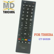 New Substituição do Controle Remoto CT-90326 Para TOSHIBA 3D SMART TV CT90326 CT-90380 CT-90386 CT-90336 CT-90351