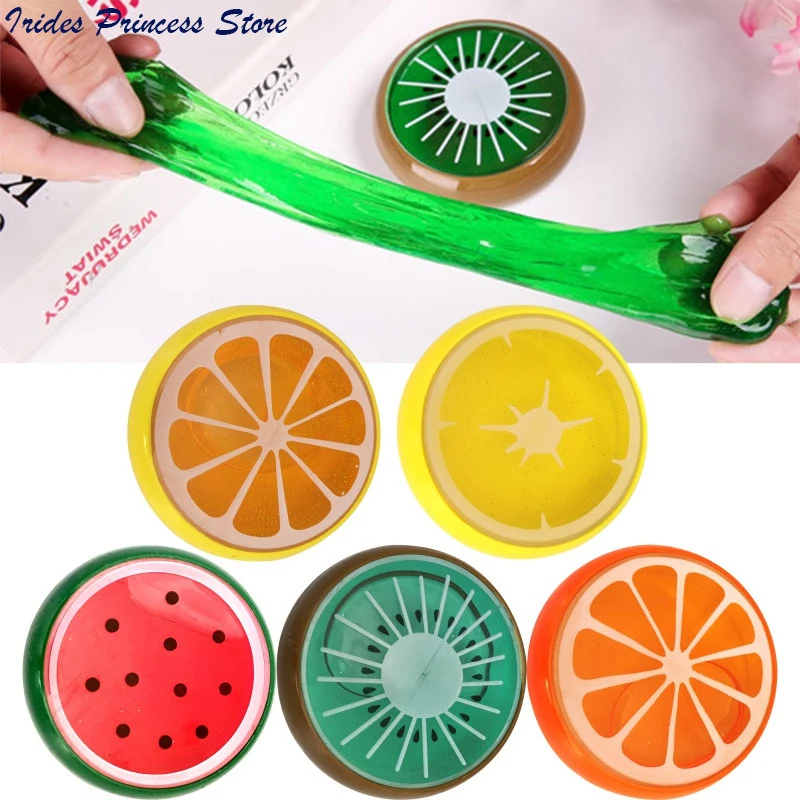 

2017 Crystal Slime DIY Emoji Watch magnetic Silly Handgum Putty Ferrofluid Polyer Spoof Baby Toys Gags Practic M7