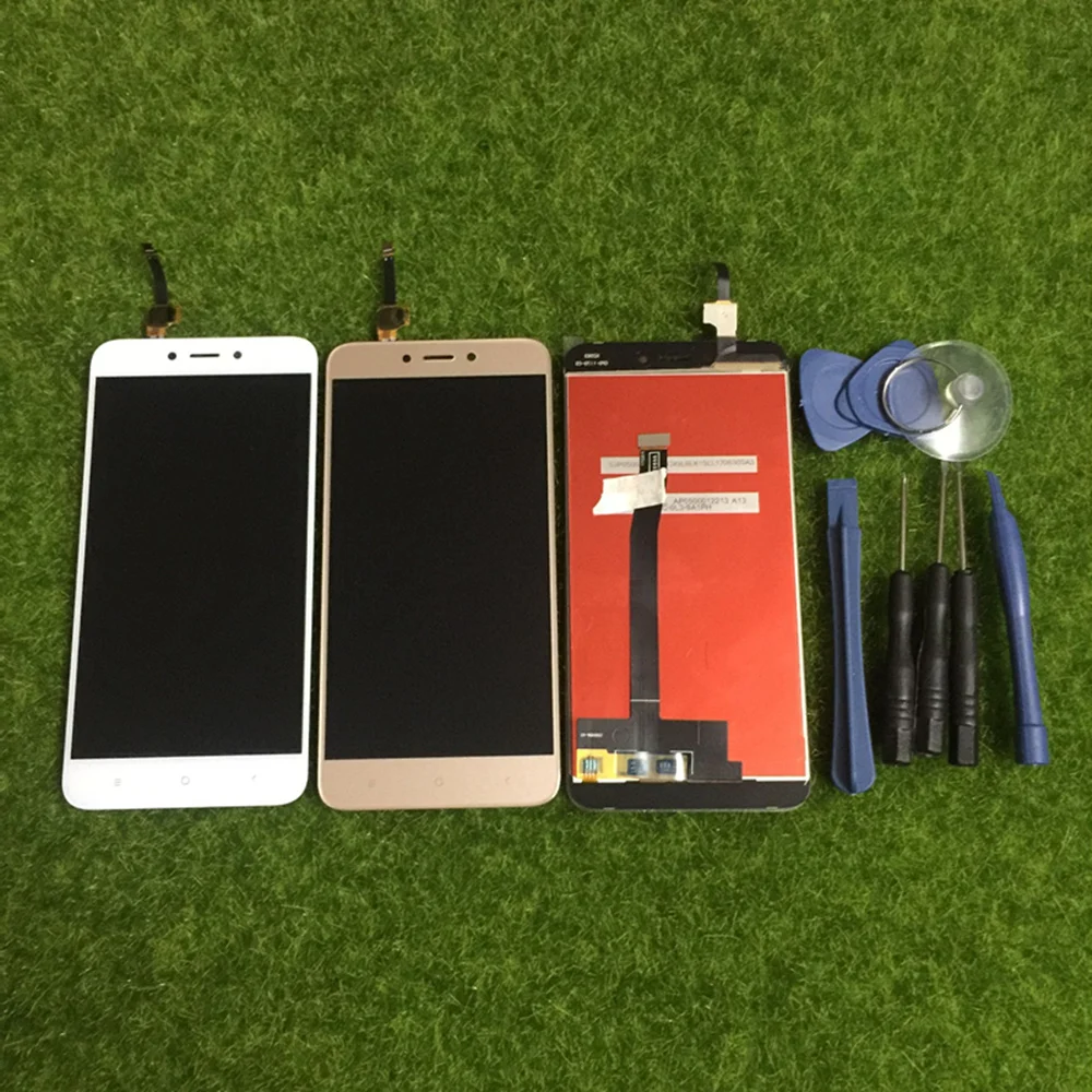 

For Xiaomi Redmi 4X Black / White/Gold Touch Screen Digitizer Sensor + LCD Display Monitor Panel Module Assembly +Free Tools