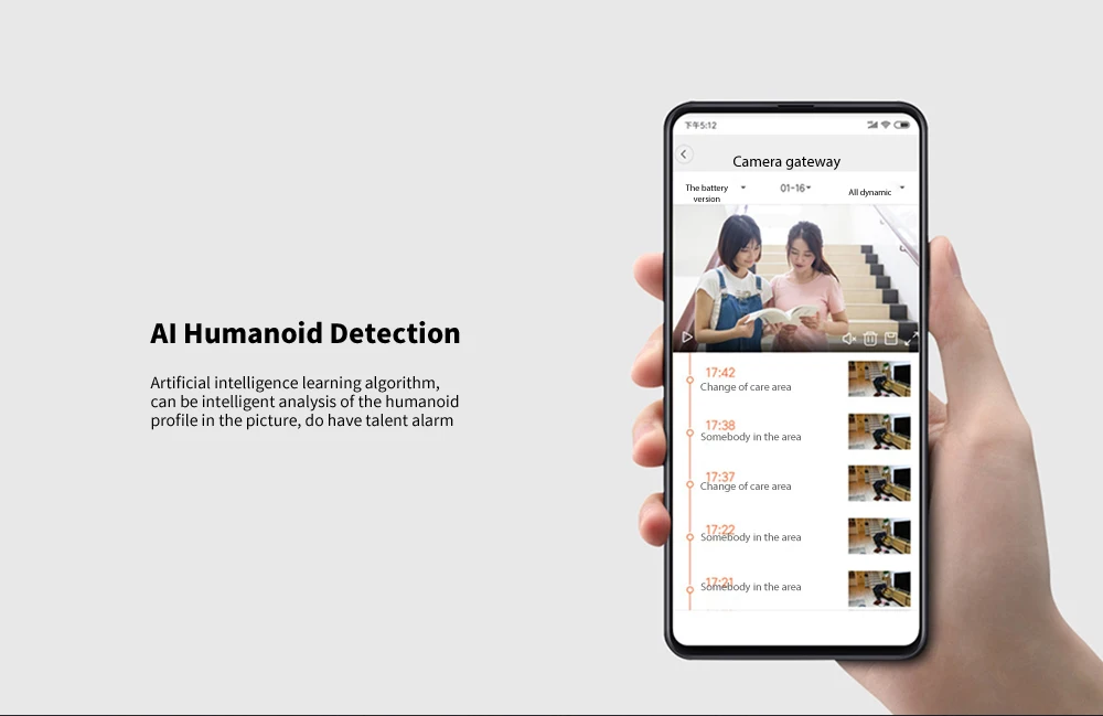 Xiaomi Mijia Smart IP камера 1080P AI Humanoid Обнаружение приложение управление батарея шлюз IP65 наружная беспроводная камера наблюдения
