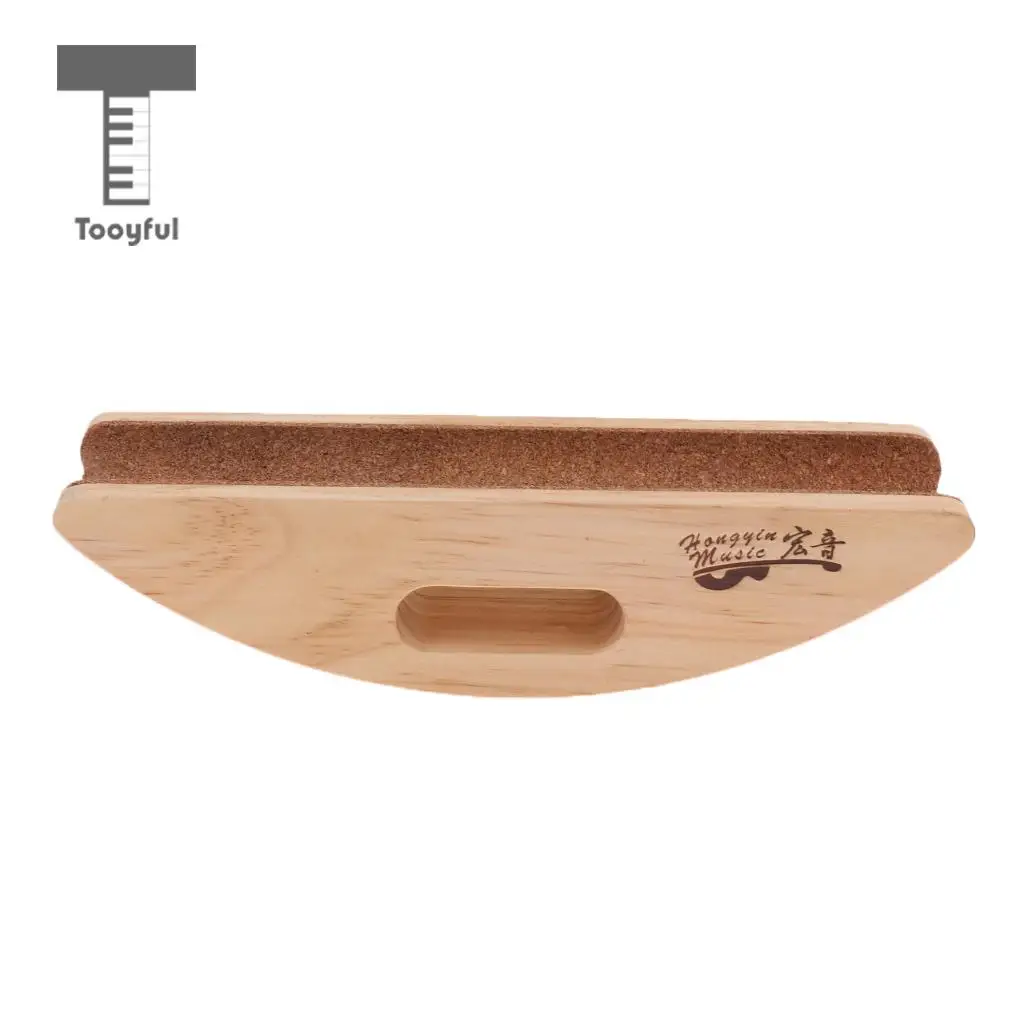 Tooyful Wooden Guitar Neck Rest Support Pillow Musical Instrument Replacement Parts