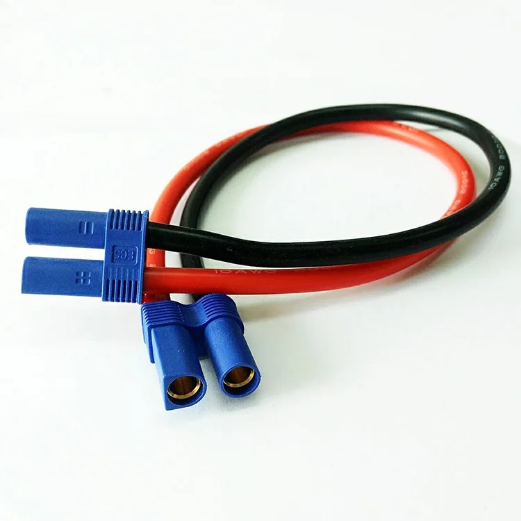 

1 PCS! EC5 Plug Female to Female Quick Connector 50A/3239/10AWG Copper Cord Power Cable for RC Car Plane Helicopter Multi-Copter